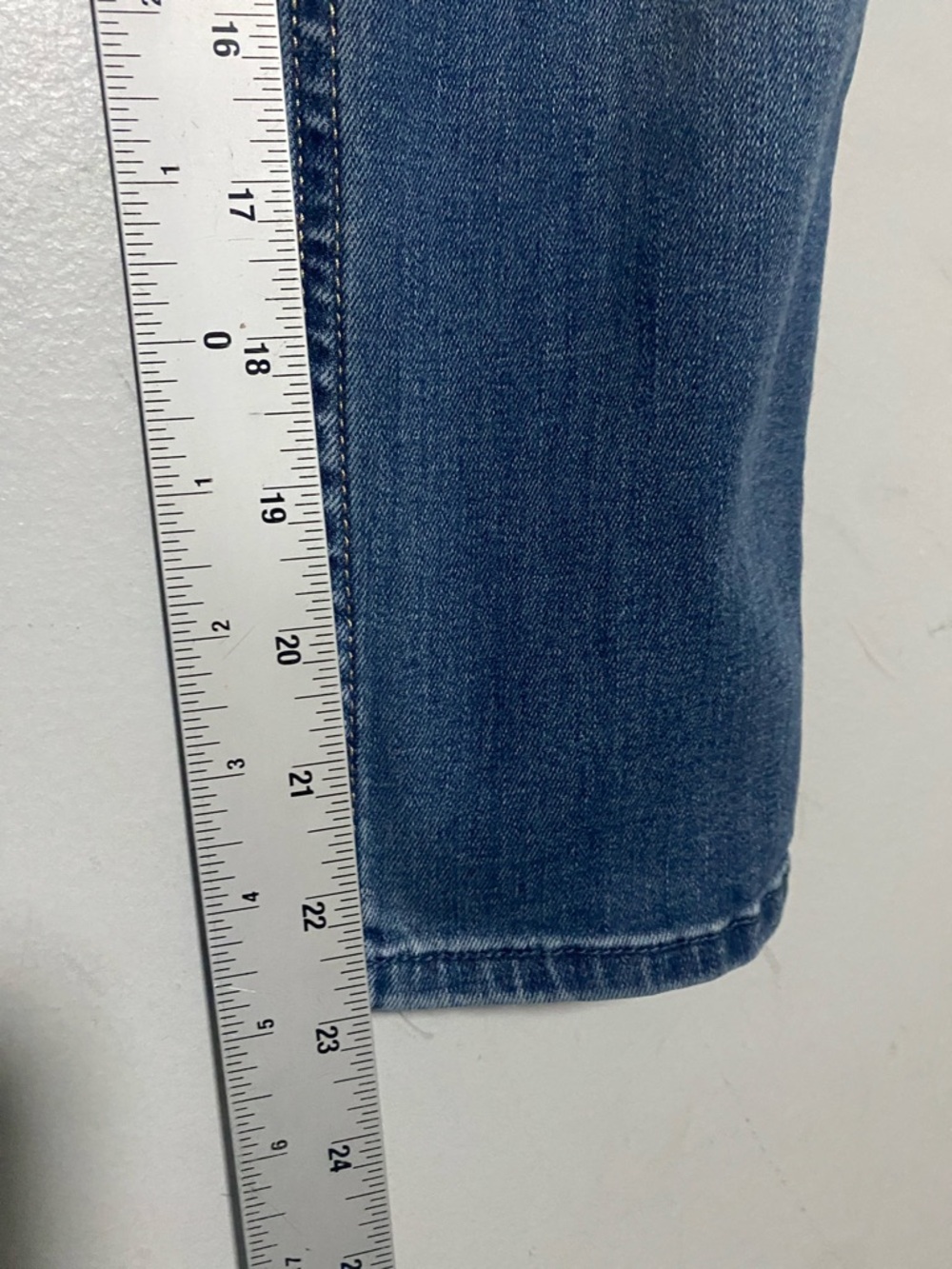 Abercrombie Kids Overalls Girls 9/10 Blue Jean Distressed Denim Classic Cowgirl - Picture 13 of 13